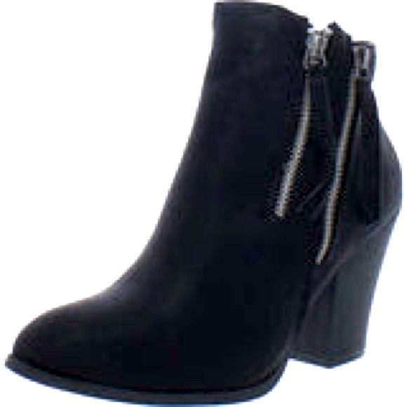Journee Collection Womens Ankle Boots - Picture 8 of 8